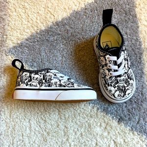 Vans Glow in the Dark Toddler Shoes - Size 4